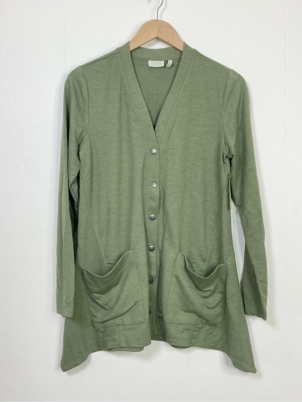 LOGO Lounge French Terry Cardigan XS